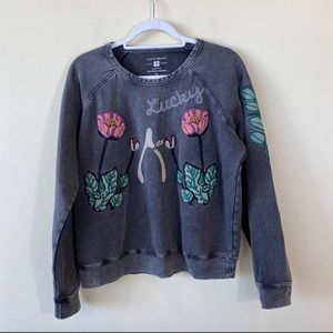 Lucky Brand x Lot, Stock & Barrel, Wishbone Sweatshirt, Limited Edition Collab